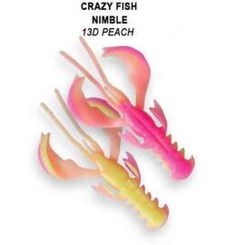 Мягкая приманка CRAZY FISH Nimble 3.2" 72-80-13d, фото 
