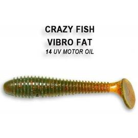 Мягкая приманка CRAZY FISH Vibro fat 5" 39-120-14-6, фото 