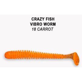Мягкая приманка CRAZY FISH Vibro worm 2" 3-50-18-6, фото 
