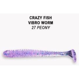 Мягкая приманка CRAZY FISH Vibro worm 2" 3-50-27-6, фото 