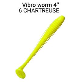 Мягкая приманка CRAZY FISH Vibro Worm 4'' 75-100-6-6, фото 