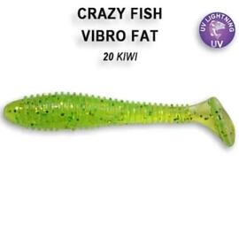 Мягкая приманка CRAZY FISH Vibro fat 2.7" 1-71-20-6, фото 
