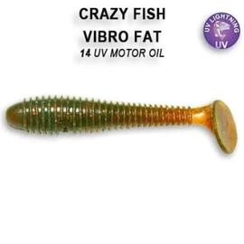 Мягкая приманка CRAZY FISH Vibro fat 2.7" 1-71-14-6, фото 