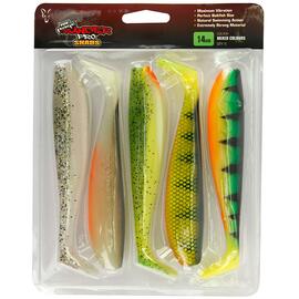 Виброхвост FOX RAGE Zander Pro Shad 14см Mixed Colour 5шт блистер, фото 