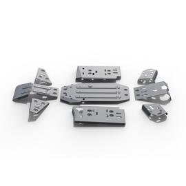 Защита днища алюминий для квадроцикла CFMOTO X6/X5 2011-, фото 