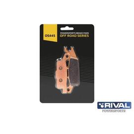 ТОРМОЗНЫЕ КОЛОДКИ ДЛЯ КВАДРОЦИКЛОВ YAMAHA (GRIZZLY 550/700) RIVAL OS445, фото 