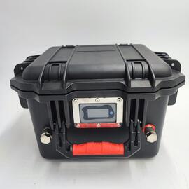 Аккумулятор BatteryCraft Lifepo4 12V 150Ah BMS 100 A c Bluetooth (черный корпус), фото 