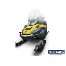 БАМПЕР ПЕРЕДНИЙ ДЛЯ СНЕГОХОДОВ (С ЛОЖЕМЕНТОМ РУЖЬЯ) LYNX (YETI)/SKI-DOO (SKANDIC,TUNDRA) RIVAL, фото 
