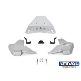 КОМПЛЕКТ НАКЛАДКА БАМПЕРА И ЗАЩИТА ДНИЩА ДЛЯ СНЕГОХОДОВ RM VECTOR 551I/551 (ПОЛНЫЙ КОМПЛЕКТ) RIVAL, фото 