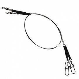 Поводок DAM FZ Kink-Free Titanium Leader 30cm 7kg 2pcs, фото 