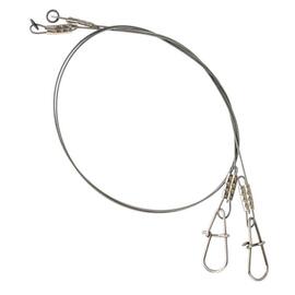 Поводок SAVAGE GEAR  Titanium Jerkbait Trace 22cm 0,5mm 20kg 2pcs, фото 