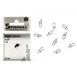Застежка Spinwal Snap MicroJig size 23 2kg 10pcs, фото 
