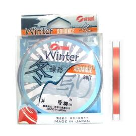 Монофильная леска Utsuri Winter Advance, #1.5, 30 м, оранжевый, Цвет: оранжевый, Размер: 1.5, фото 