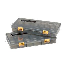 Коробка для приманок SAVAGE GEAR Flat Lure Box Smoke Kit 2pcs 23X11X3,5cm, фото 