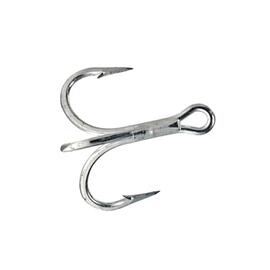 Крючки тройные Vanfook Predator Treble 3X Strong DT-68S, Silver, #2, Размер: 2, фото 