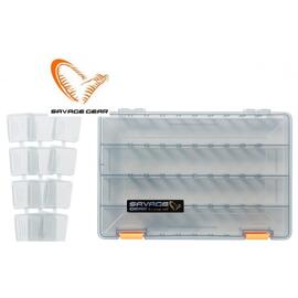 Коробка для приманок SAVAGE GEAR Lurebox 6B Deep Smoke 36X22,5X8cm, фото 