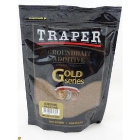 Добавка TRAPER GOLD 400 г (Siemie prażone) жареные семена льна, фото , изображение 2