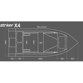 Полипропиленовая лодка Striker X4 (2024), фото , изображение 7