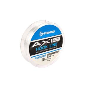 Леска F-FISHING Axis Hook Line Clear 50м 0,20мм 5,3кг 11,7lb, фото 