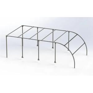 Тент с каркасом для прицепа Старт А2512 Н1500 (высота 150см) с дугой, фото , изображение 2