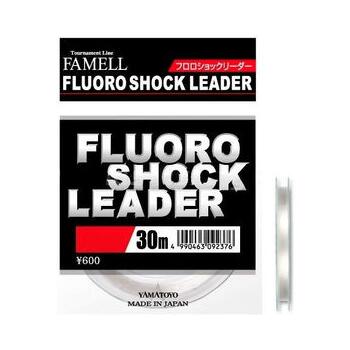 Шок лидер флюорокарбоновый Yamatoyo Fluoro Shock Leader, #1.75, 30 м, Цвет.: прозрачный, Размер.: 1.75, фото 