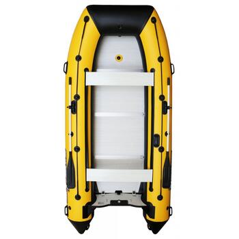 Надувная лодка Polar Bird 320M NEW Merlin Кречет (стеклокомпозит) черный/желтый, Цвет.: черный/желтый, фото 