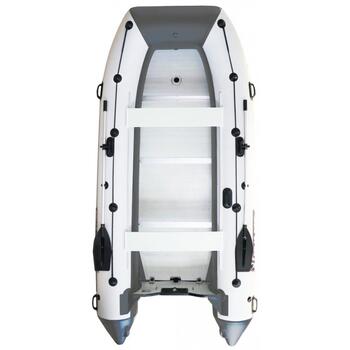 Лодка Polar Bird 360M Merlin Кречет, НДНД серый белый, Цвет.: серый/белый, фото 