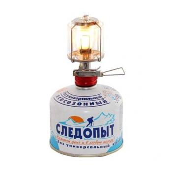 Светильник порт. газовый СЛЕДОПЫТ "Светлячок", пьезо, стекл., фото 