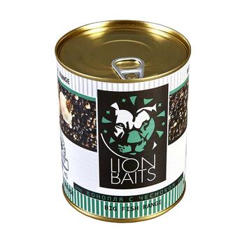 Lion Baits Зерновая смесь Hempseed with Garlic "Конопля с чесноком" - 900 мл