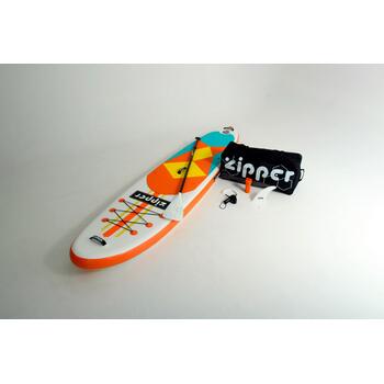 Надувная доска SUP Board (Сап Борд) ZIPPER BORNLINE 11' ORANGE, фото 