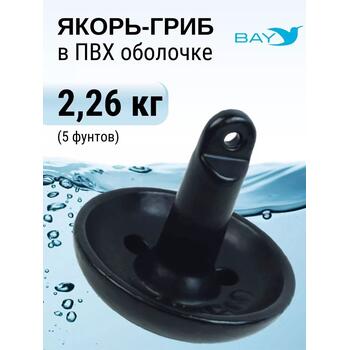 Якорь для лодки ПВХ гриб 2.26 кг (5 фунтов), фото 