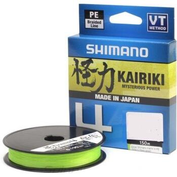 Шнур плетеный SHIMANO Kairiki 4 150m 0,16mm 8,1kg M Green, фото 