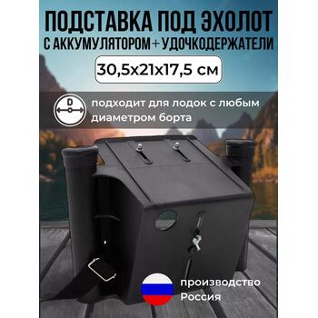 Универсальный крепёжный блок для эхолота с держателя под удочки (УКБ Патриот), фото 