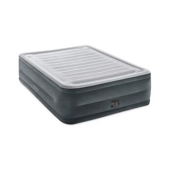 64418 Надувная кровать Intex Comfort-Plush 152х203х56см, встроенный насос 220V, фото 