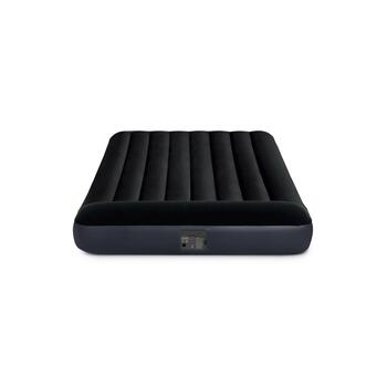 64148 Надувной матрас Intex Pillow Rest Classic Fiber-Tech, 137х191х25см, c встроенным насосом, фото 