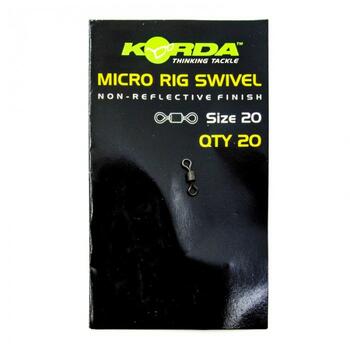 Вертлюг KORDA Micro Rig Swivel №20, фото 