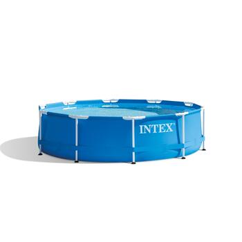 28212 Каркасный бассейн Intex 366 х 76 см с фильтр-насосом 2000 л/ч, фото 