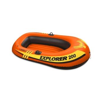 58330 Надувная лодка Intex Explorer 200 двухместная, 185х94х41 см, от 6 лет, до 95 кг, фото 