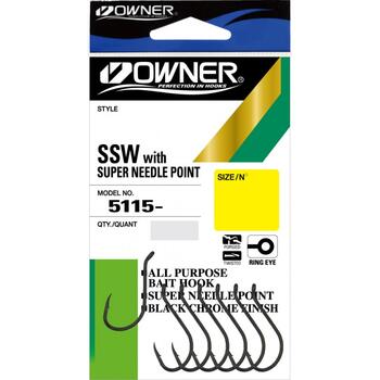 Крючок OWNER Oh SSW BC №1 8шт, Размер.: №1, Количество.: 8, фото 