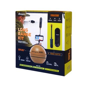 Подарочные наборы Эхолот Long range bundle (2024 summer bundle) (набор CHIRP+ 2.0+Усилитель сигнала Deeper extender kit ), фото 