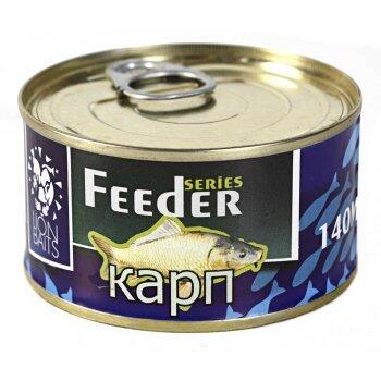 Lion Baits Зерновая смесь feeder Карп - 140 мл, Вкус: Карп, фото 