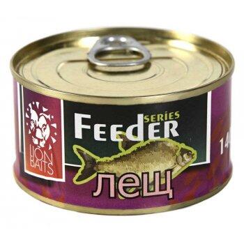 Lion Baits Зерновая смесь feeder Крупный лещ - 140 мл, Вкус: Лещ, фото 