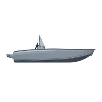 Алюминиевая лодка Xstream 420 S, фото 