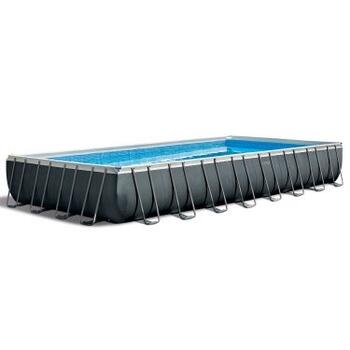 26374 Каркасный бассейн Intex Ultra Frame 975 х 488 х 132 см, фильтр-насос, лестница, тент, подстилка, фото 
