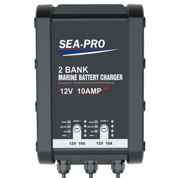 Зарядное устройство Sea-Pro ТЕ4-0333A (2х12В AGM, LEAD-ACID, LiFePo4), фото 