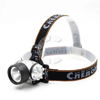 Фонарь налобный "СИБИРСКИЙ СЛЕДОПЫТ-Циклоп 1", 1 LED, 3хААА/120/, фото 