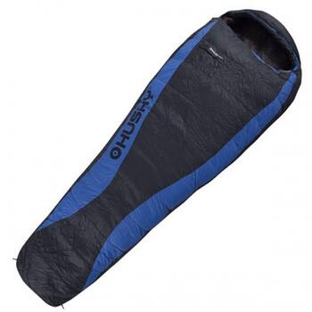 Спальный мешок Husky Drape -20С 220х85 см Black/Blue, фото 
