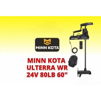 Лодочный электромотор MINN KOTA Ulterra WR 80 24В 60" 152см черная, фото 