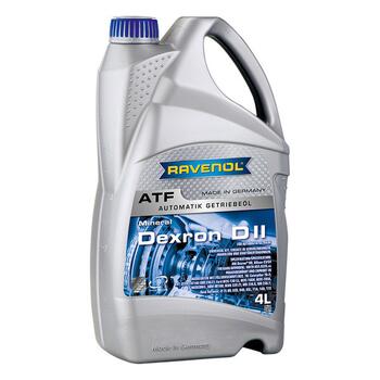 Трансмиссионное масло RAVENOL ATF Dexron DII (4л), Объем, л.: 4, фото 