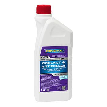 Антифриз готовый RAVENOL OTC COLD CLIMATE -60°С Protect C12+ (1,5л), Цвет.: Фиолетовый, Объем, л.: 1,5, фото 
